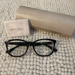 Jimmy Choo Glasses Frames Glitter Gently Used